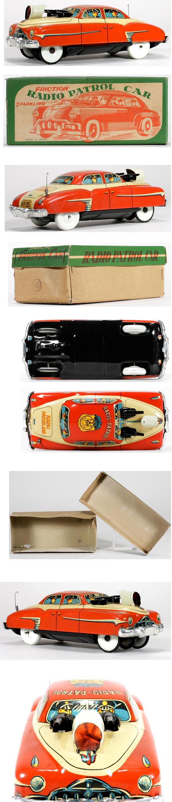 1952 Japan, Radio Patrol Car (Pontiac) in Original Box